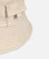 Cepli bucket şapka - IS1260077042023 - Bej Şapka