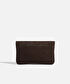 SIENNA deri süet clutch - I00000121020074 - Kahverengi Clutch