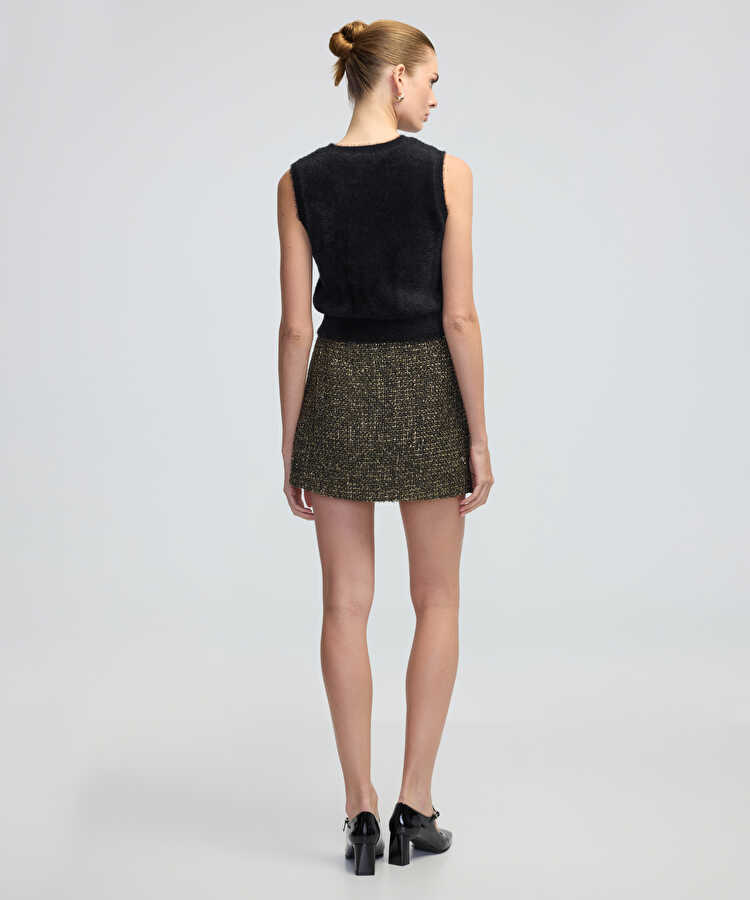Basic pelüş triko - IW6240050287001 - Siyah Triko