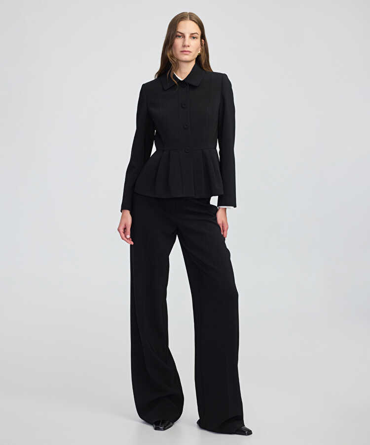 Peplum ceket - IW6250005103001 - Siyah Ceket