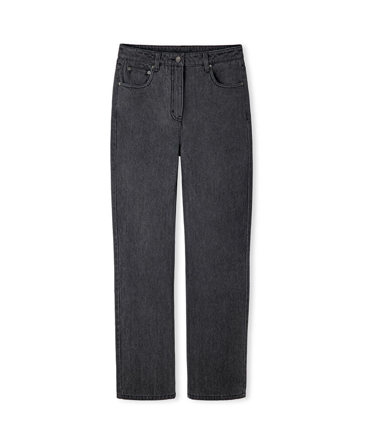 Straight fit jean pantolon - IW6250018006036 - Antrasit Jean Pantolon