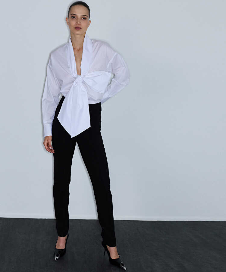 Skinny fit pantolon - IW6260003200001 - Siyah Pantolon