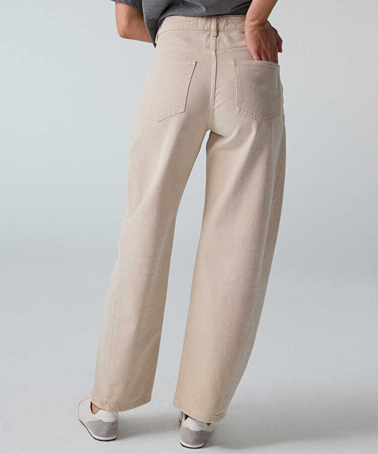 Barrel fit jean pantolon - IW6260018034003 - Natürel Jean Pantolon
