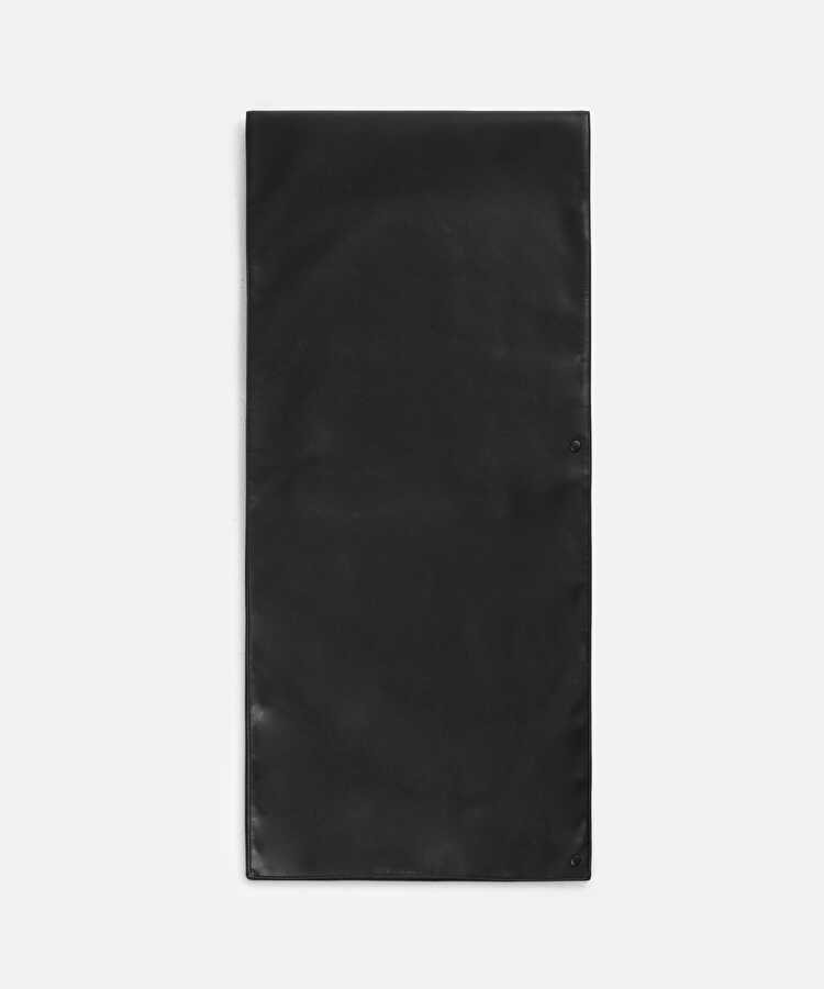 Deri görünümlü atkı - IW6260067007001 - Siyah Atkı