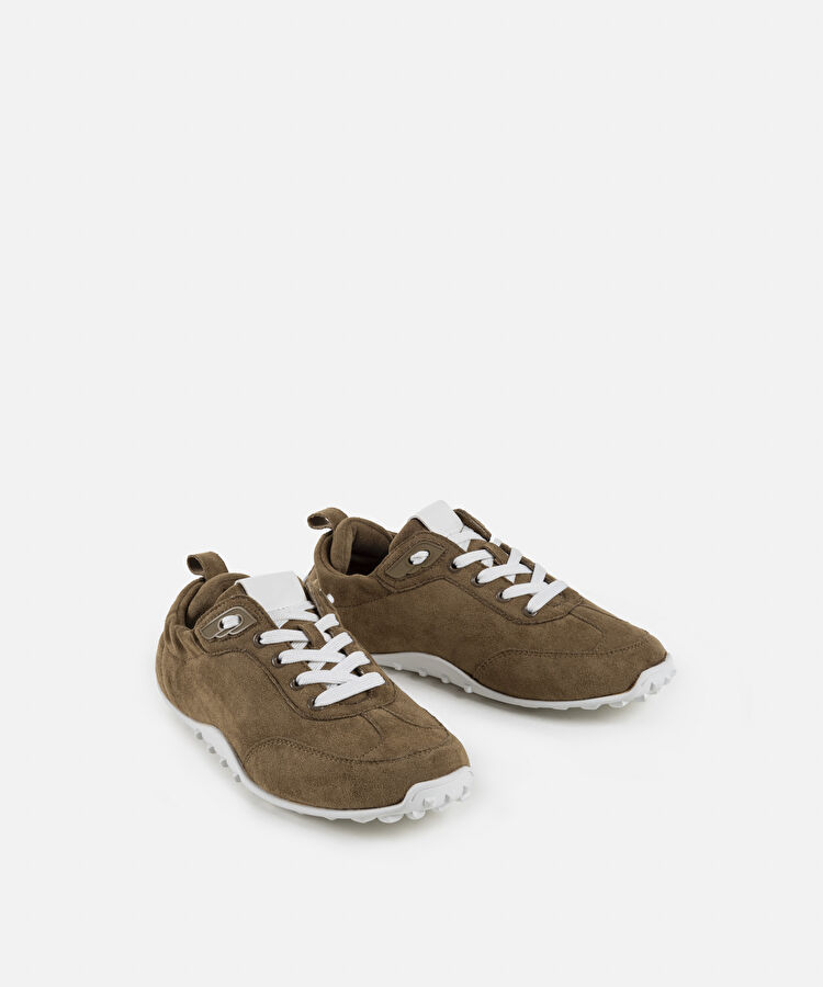 Bağcıklı sneaker - IS1250062002074 - Kahverengi Sneaker