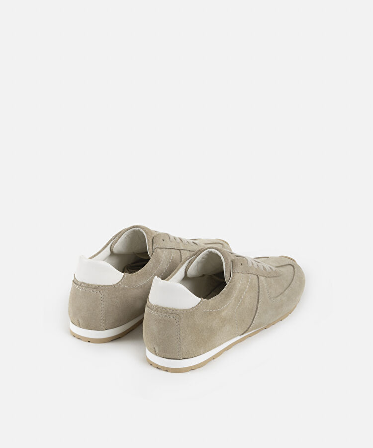 Bağcıklı sneaker - IS1250062020023 - Bej Sneaker
