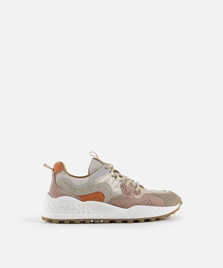 Colorblock sneaker - IS1250062021023 - Bej Sneaker