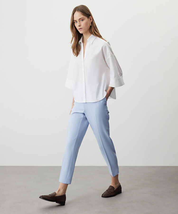 Cepli carrot fit pantolon - IS1260003081089 - Mavi Pantolon