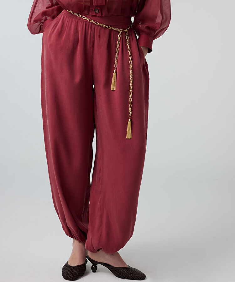 Cepli balon fit pantolon - IS1260003184026 - Gülkurusu Pantolon