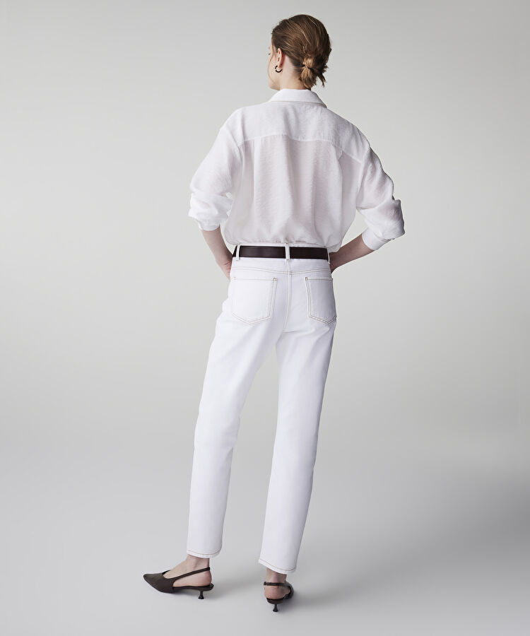 Mom fit jean pantolon - IS1260018010003 - Natürel Jean Pantolon