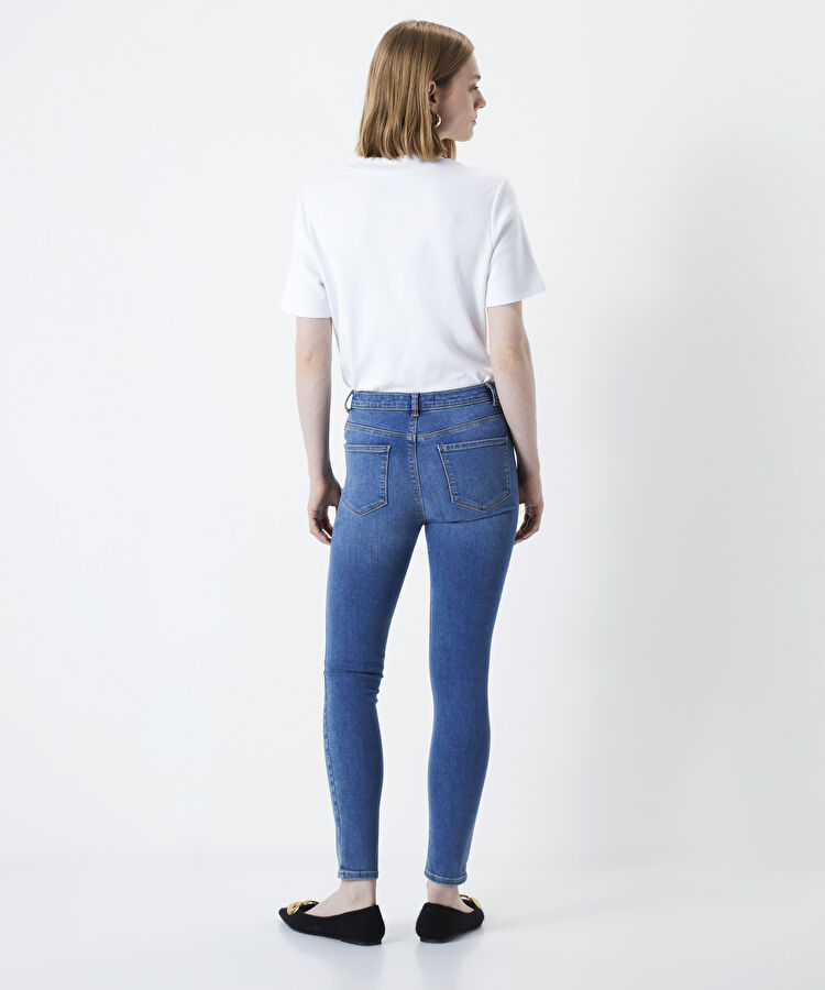 Skinny fit jean pantolon - I00000018002CC2 - Açık İndigo Jean Pantolon