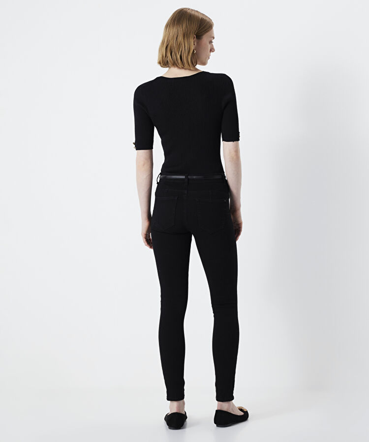 360 Skinny fit jean pantolon - I00000018022001 - Siyah Jean Pantolon