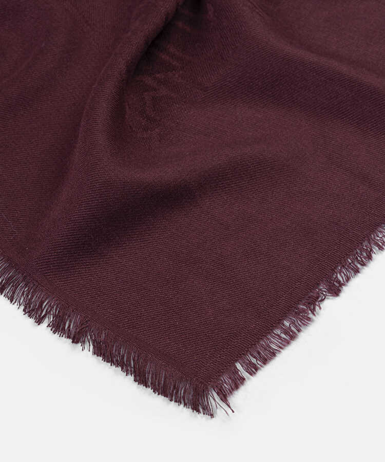 Monogram şal - I00000065001035 - Bordo Şal ve Fular