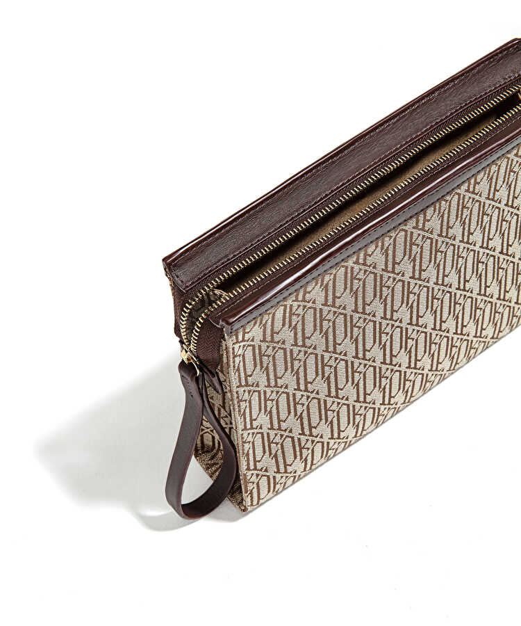 JOURNEY clutch - I00000121002023 - Bej Clutch