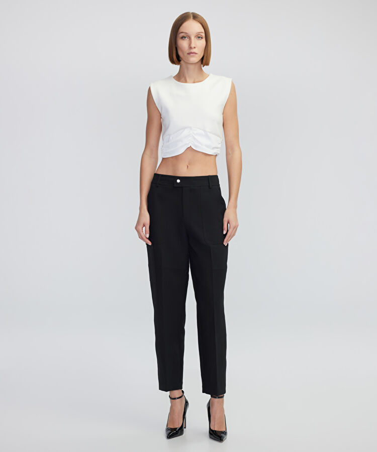 Kargo cepli carrot fit pantolon