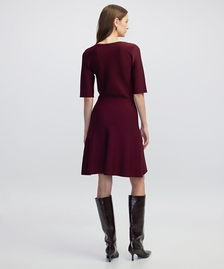 A kesim triko elbise