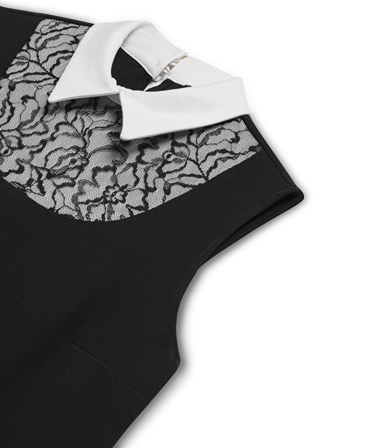 Tül mix elbise — photo 2