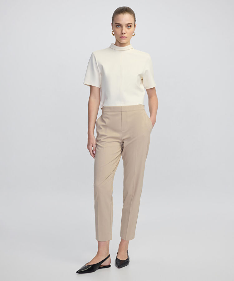 Elastik bel cepli pantolon — photo 2