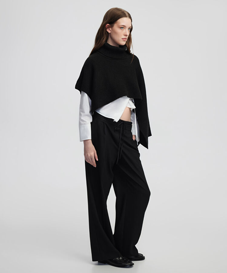 Çift kat bel pantolon