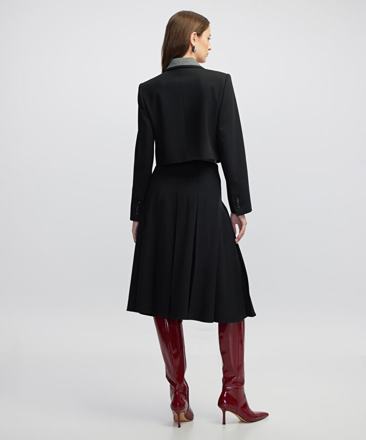 Pileli midi etek — photo 2