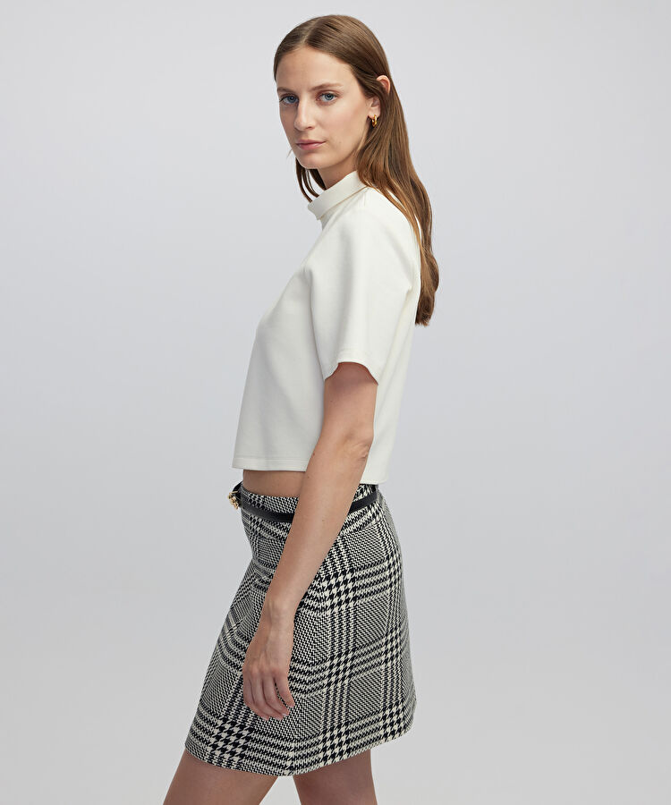 Yüksek yaka bluz — photo 4