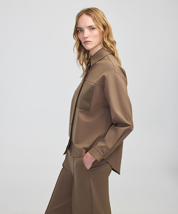 Triko mix gömlek — photo 4