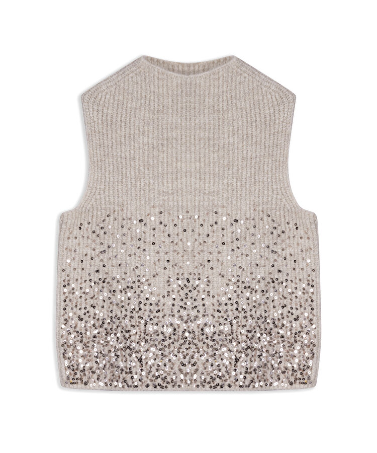 Payet işlemeli triko — photo 5