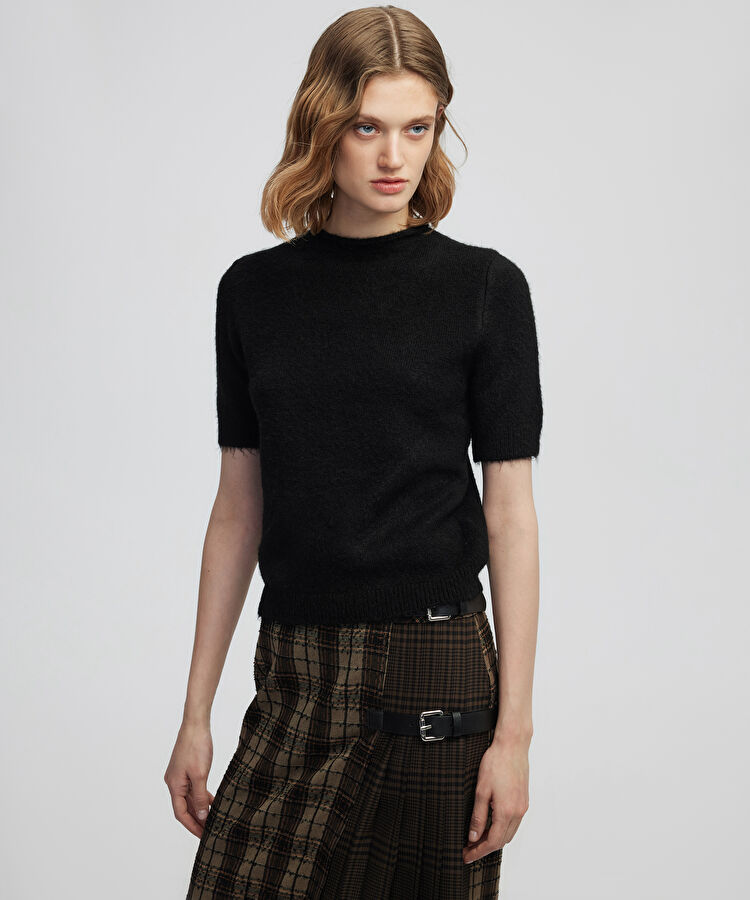 Kısa kollu basic triko