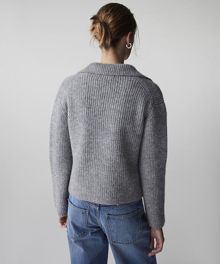 Kruvaze triko hırka — photo 4