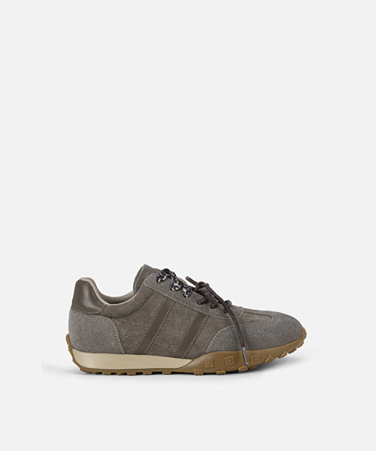 Çift bağcıklı sneaker - IW6250062001005 - Gri Sneaker