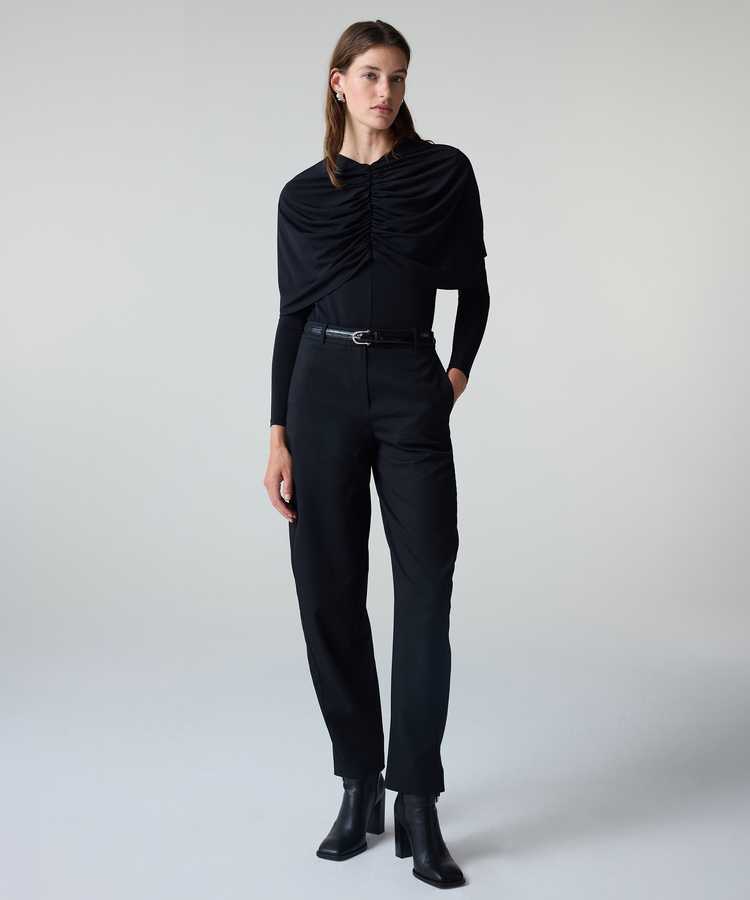 Barrel fit cepli pantolon - IW6260003267001 - Siyah Pantolon