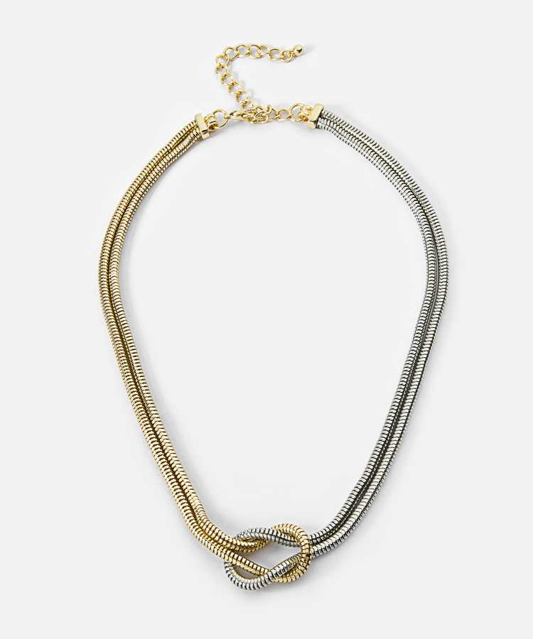 Çift renkli kolye - IW6260051071265 - Altın Kolye