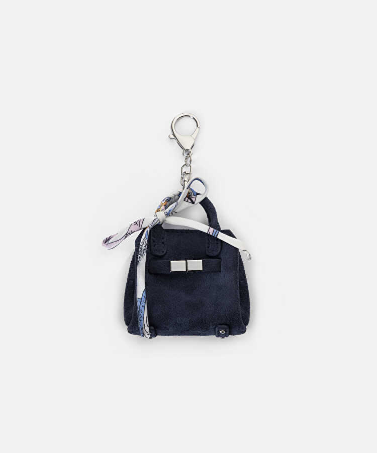 Mini çanta anahtarlık - IW6260072007015 - Lacivert Anahtarlık