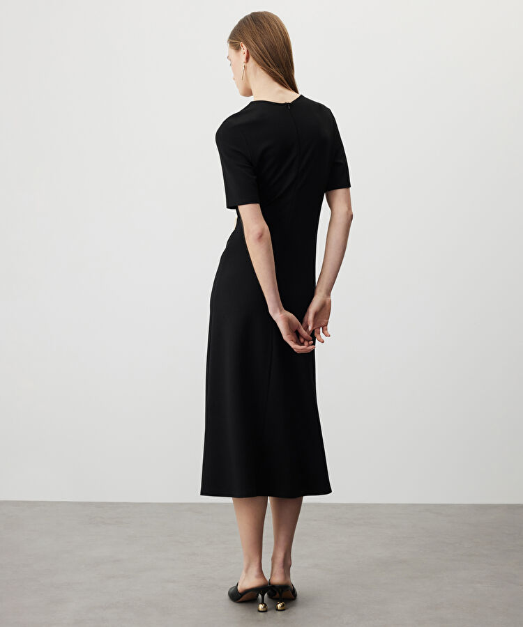 Metal tokalı penye elbise — photo 5