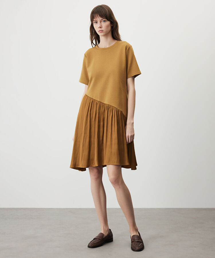 Kumaş mix elbise — photo 2