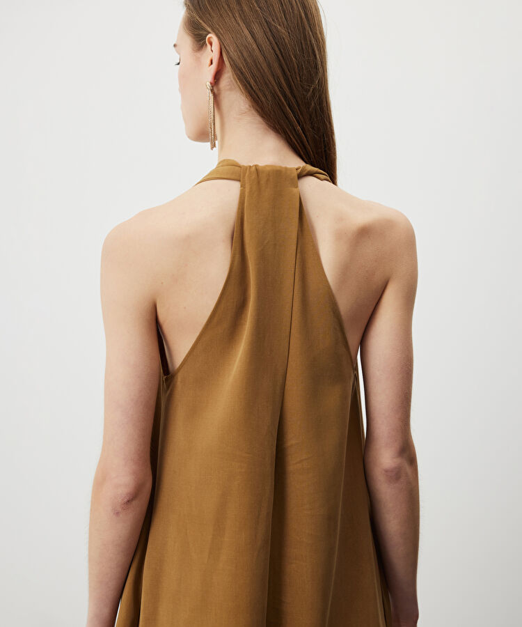 Halter yaka elbise — photo 4