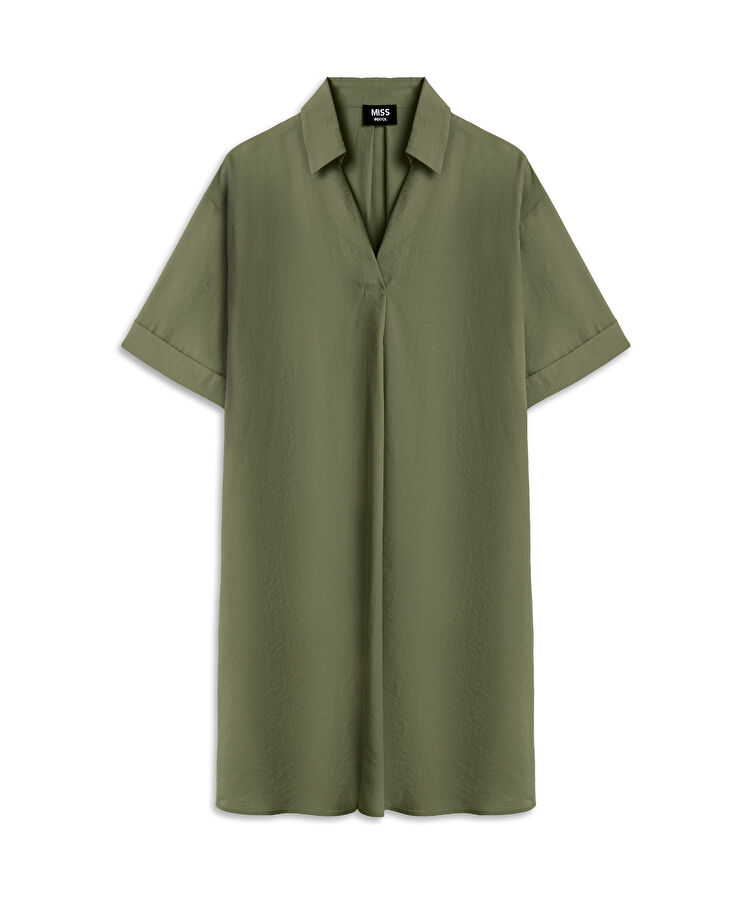 Gömlek yaka elbise — photo 5