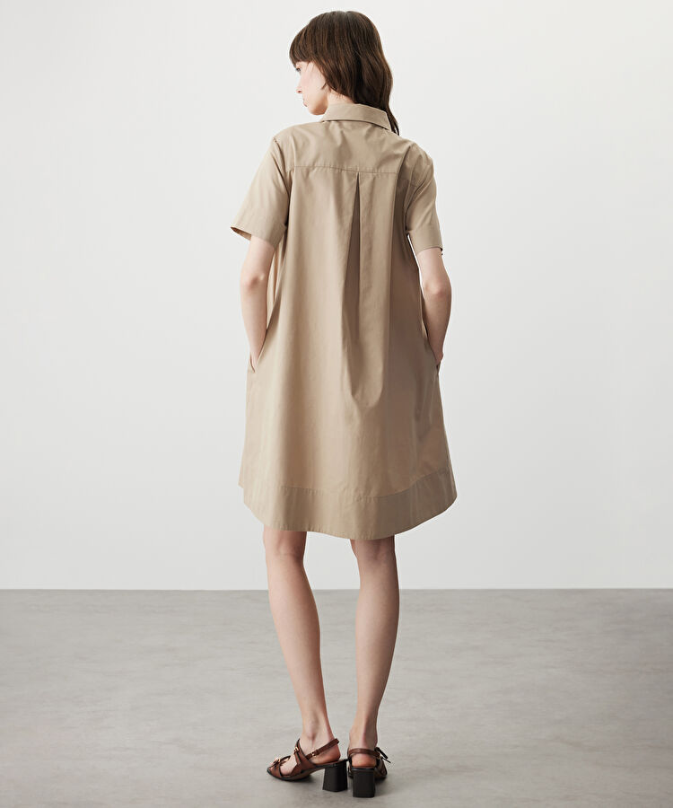 Poplin gömlek elbise — photo 3