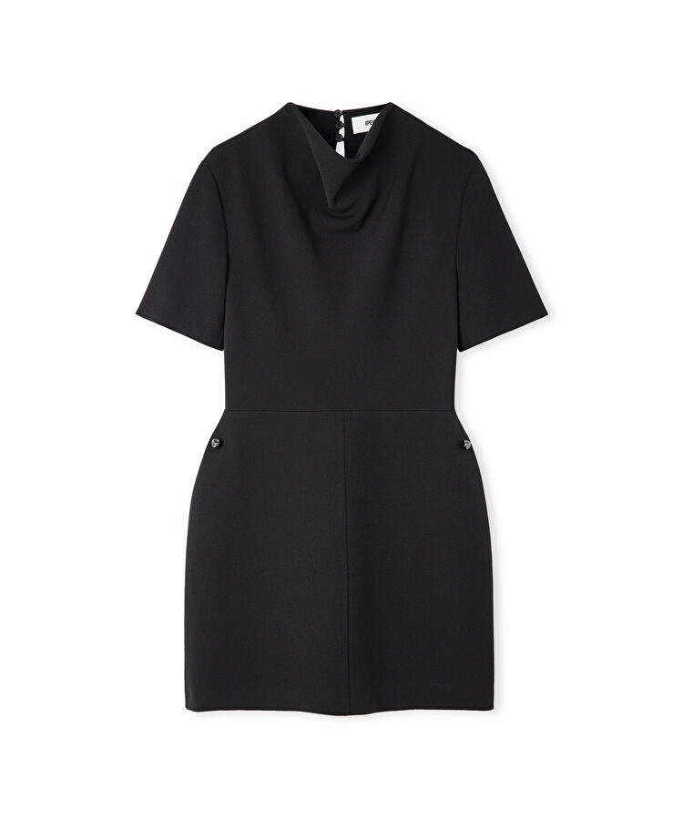 Dik degaje yakalı elbise — photo 5