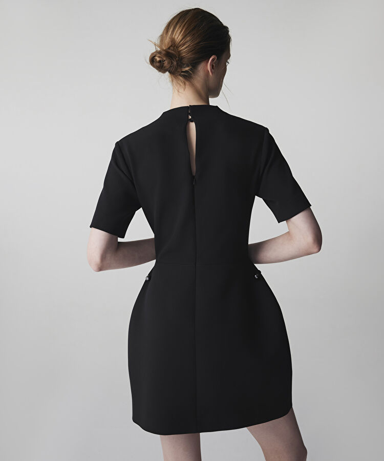 Dik degaje yakalı elbise — photo 3