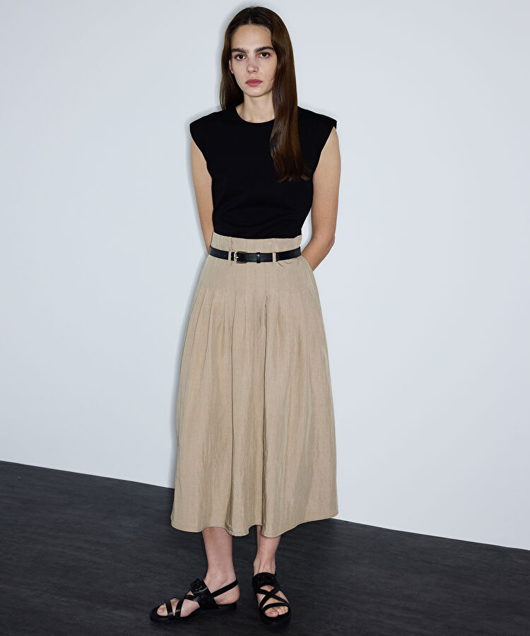 Çift parça görünüm colorblock elbise — photo 3