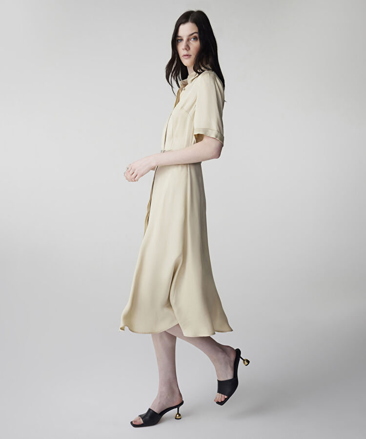 Kemerli cupro elbise — photo 5