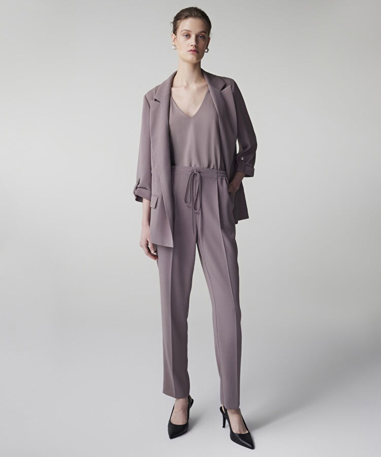 Elastik bel pantolon