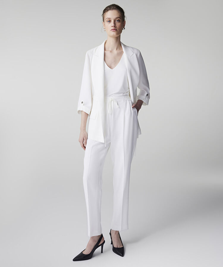 Belden bağlamalı pantolon