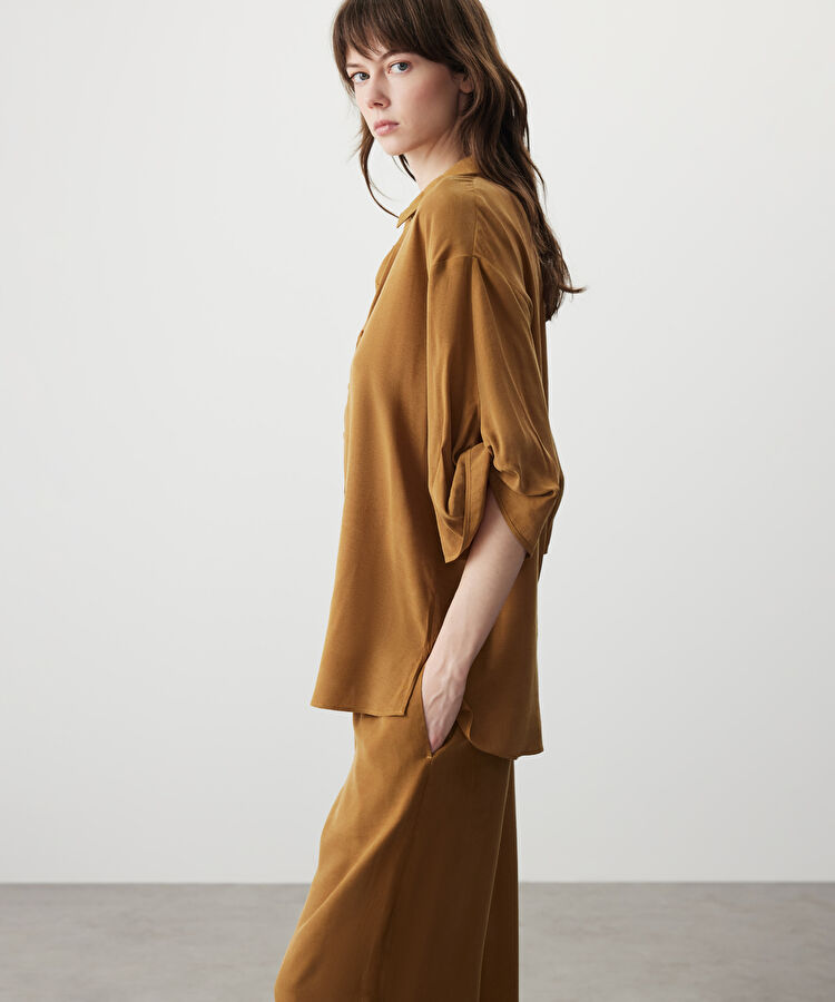 Burgulu kollu gömlek — photo 4