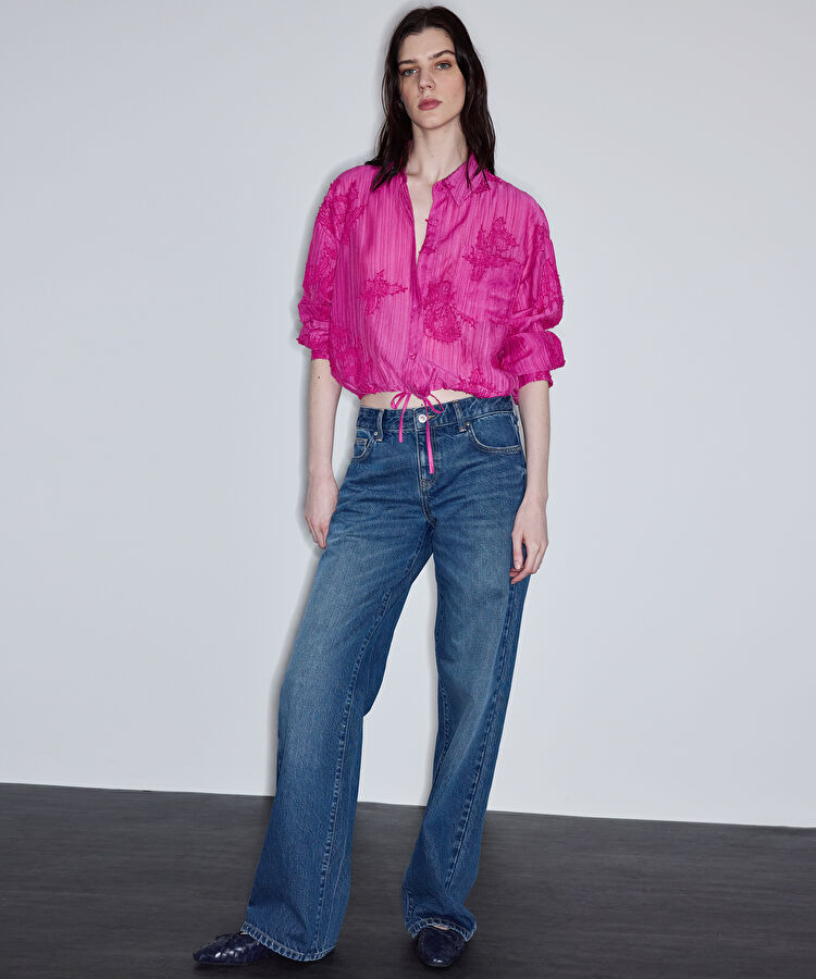 Nakış aplikeli gömlek — photo 2