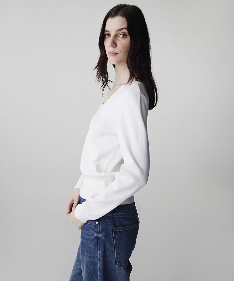 Strass taş şeritli triko — photo 4