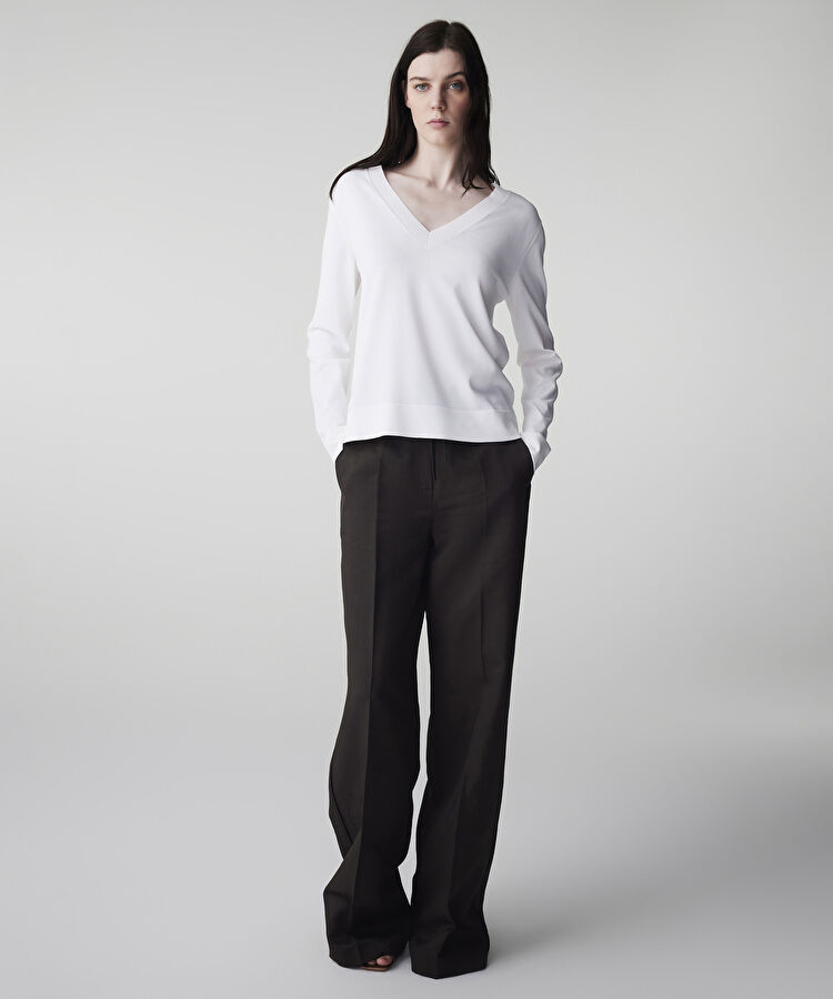 V yaka basic triko — photo 3