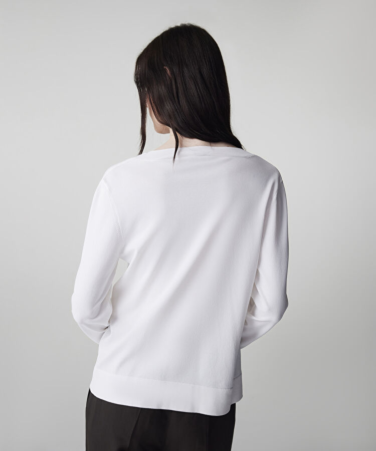 V yaka basic triko — photo 4