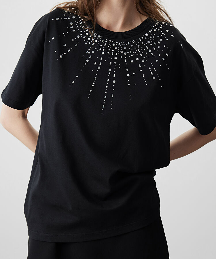 Hotfix baskılı tişört